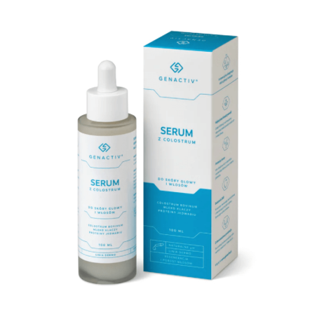 Genactiv Serum z Colostrum 100ml - Serum na wypadanie włosów