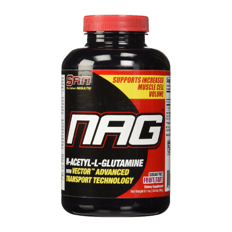 SAN NAG Glutamina Tarta Owocowa 246g - Wsparcie Mięśni i Odporności