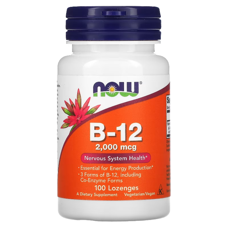 Now Foods Witamina B-12 2000mcg - Energia i Zdrowie