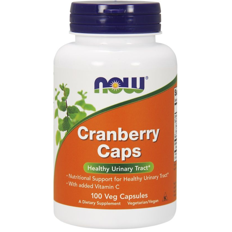 NOW Foods Cranberry Caps 700mg 100vkaps - Wsparcie układu moczowego