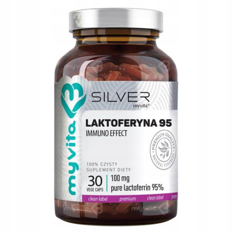 MyVita Silver Laktoferyna 100mg - Wsparcie odporności