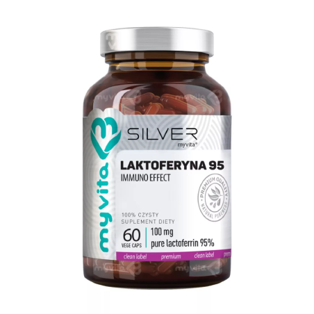 MyVita Silver Laktoferyna 100mg 60 kaps - Wsparcie odporności