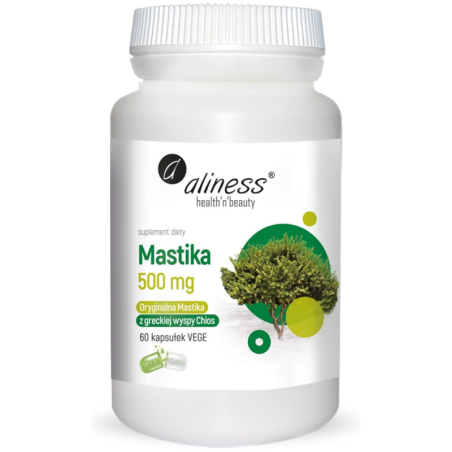 Aliness Mastika Chioska 500mg 60vkaps - wsparcie trawienia