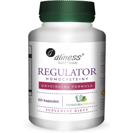 Aliness Regulator Homocysteiny 60vkaps - wsparcie metabolizmu homocysteiny