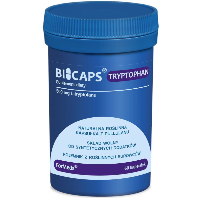 ForMeds Bicaps Tryptophan 60kaps - Na Sen i Bezsenność
