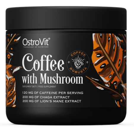 OstroVit Coffee with Mushroom 150g - Kawa z grzybami adaptogennymi