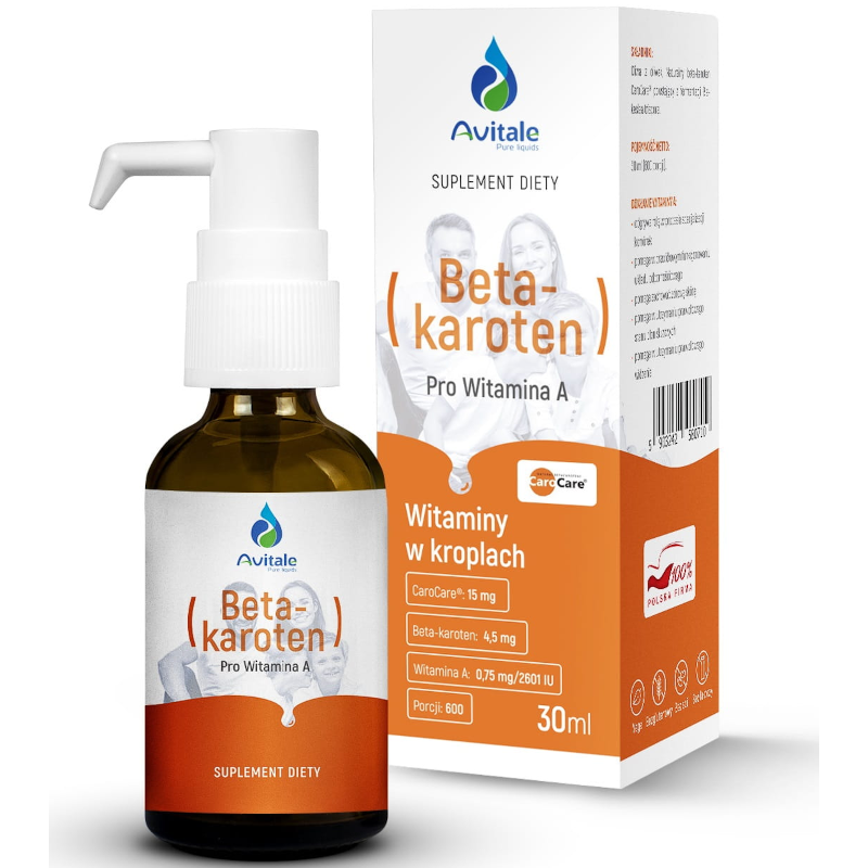 Avitale BetaKaroten 4,5 mg 30ml - Pro Witamina A