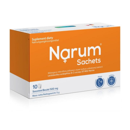 Narum Probiotyki Saszetki - Wsparcie Jelit 10sasz