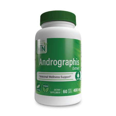 Health Thru Andrographis Extract 400mg 180kaps - Wsparcie Odporności