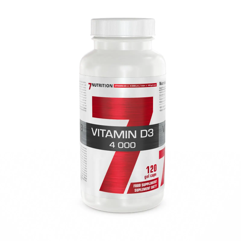 7Nutrition Witamina D3 4000 - 120 kaps - Biotechsklep.pl