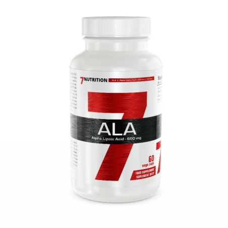 7Nutrition ALA Kwas Alfa-Liponowy 60kaps - Antyoksydant i Detoks