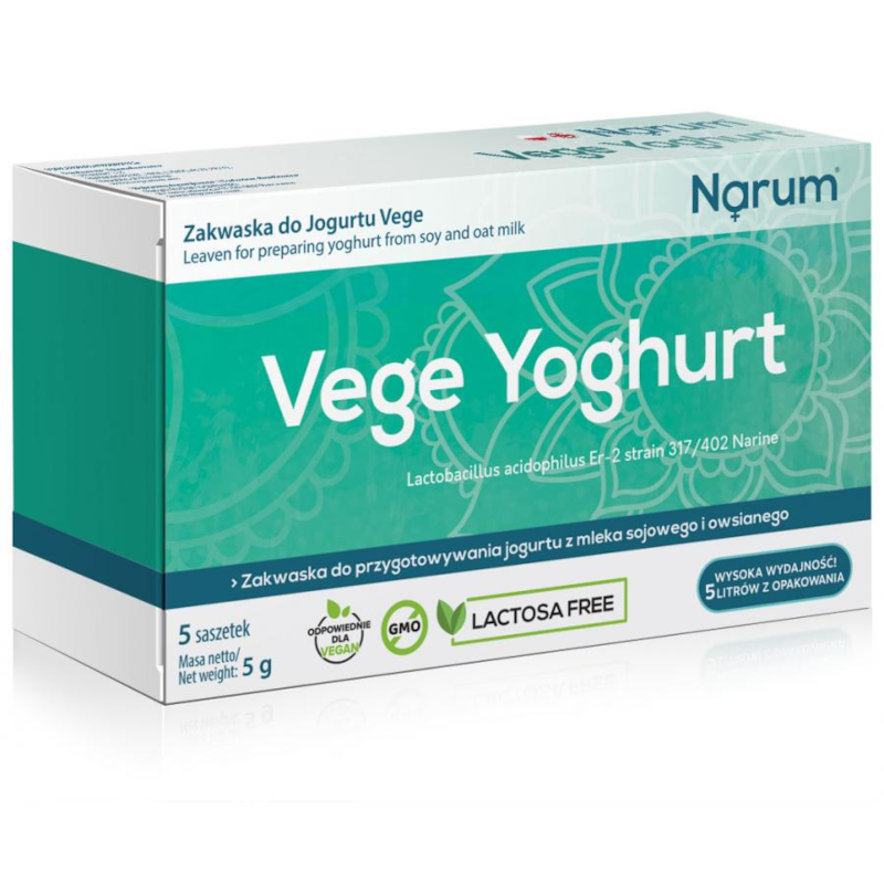Narum Vege Yoghurt - probiotyk wegański w saszetkach