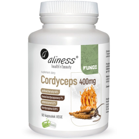 Aliness Cordyceps 400mg 90vkaps Adaptogen