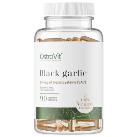 OstroVit Black Garlic - Czarny Czosnek na Odporność 90 kaps.