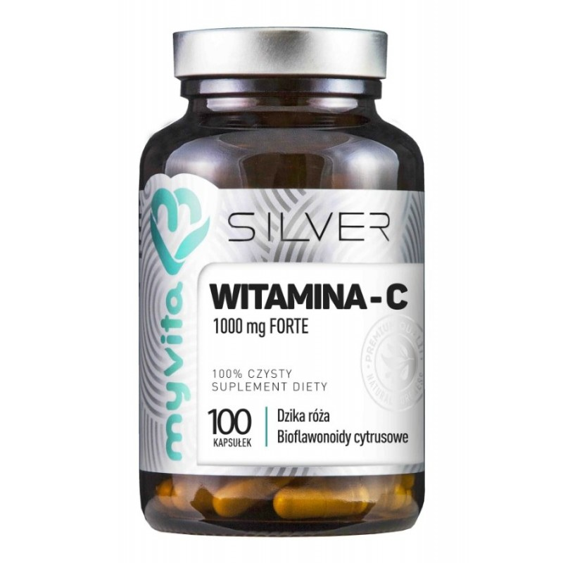 MyVita Silver Witamina C 1000mg 100 kaps - biotechsklep.pl