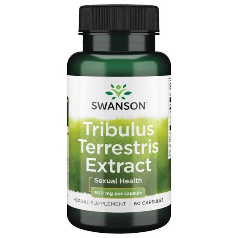 Swanson Tribulus Terrestris Extract 500mg - Booster Testosteronu