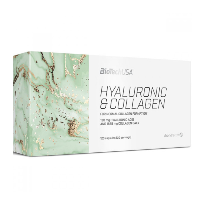 BioTechUSA Hyaluronic & Collagen - Włosy, Skóra, Paznokcie