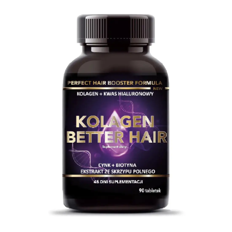 Intenson Kolagen Better Hair 90tab - Włosy, Skóra, Paznokcie