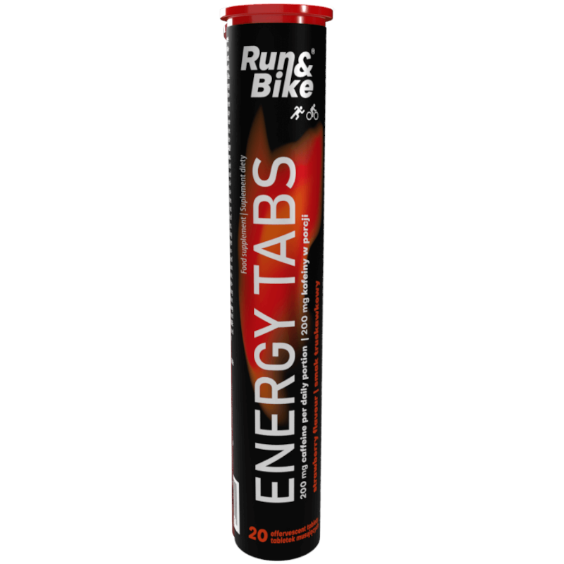 Activlab Run&Bike Energy Tabs 20tab - Energia i Koncentracja