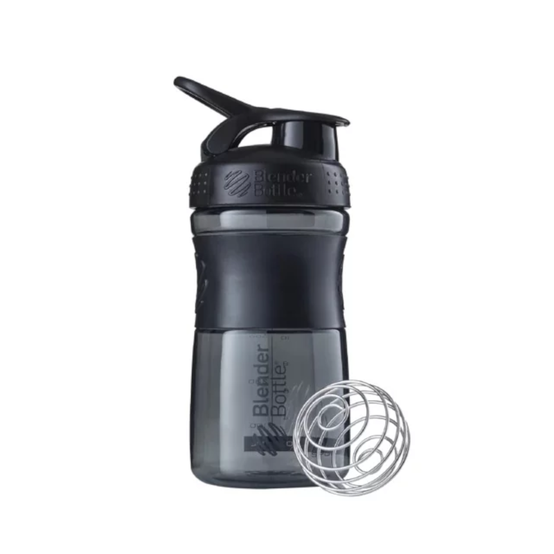 Blender Bottle Shaker 590ml Czarny - Idealny shaker do odżywek