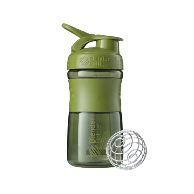 Blender Bottle Shaker 590ml Zielony Mech - Biotechsklep.pl