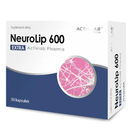Activlab NeuroLip 600 - Kwas Alfa-Liponowy 600mg - 30 kapsułek