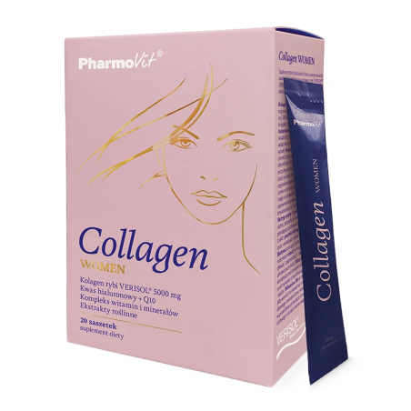 Pharmovit Collagen Women - kompleks na włosy, skórę, paznokcie | biotechsklep.pl