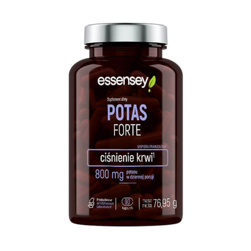 Essensey Potas Forte 90 kaps - Suplement Potasu | biotechsklep.pl