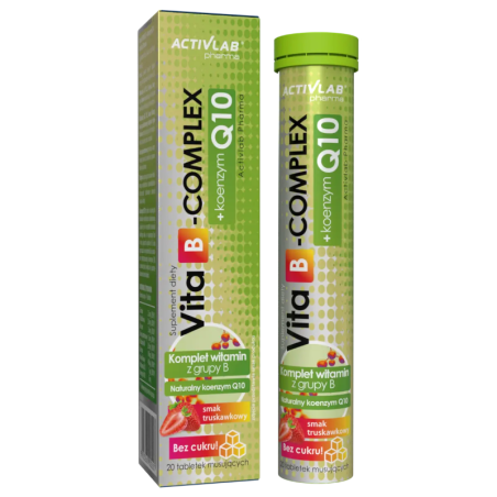 Activlab Vita B-complex + Koenzym Q10 - Witamina B, Energia i Zdrowie