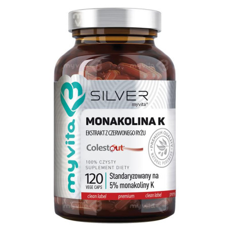 MyVita Silver Monakolina K 120 kaps - na cholesterol