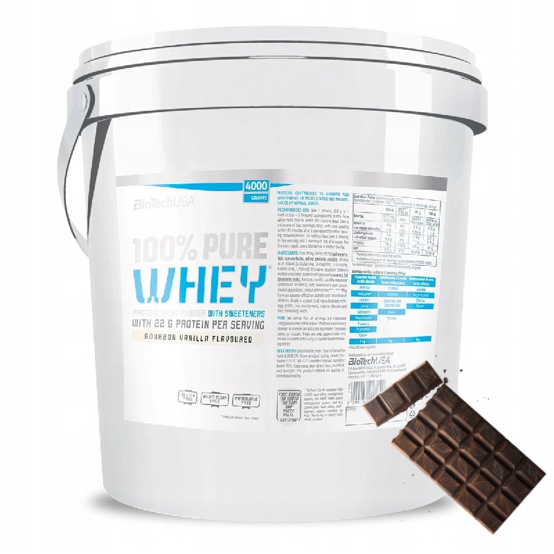 Odżywka białkowa BioTechUSA 100% Pure Whey 4kg