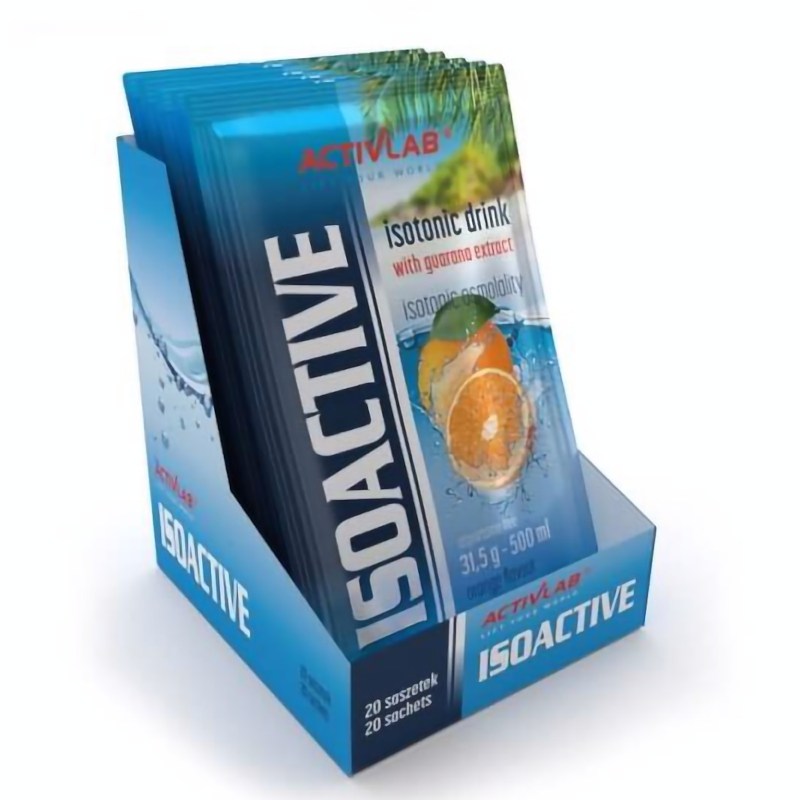 ActivLab Isoactive 31,5g x 20 saszetek - Izotonik dla sportowców
