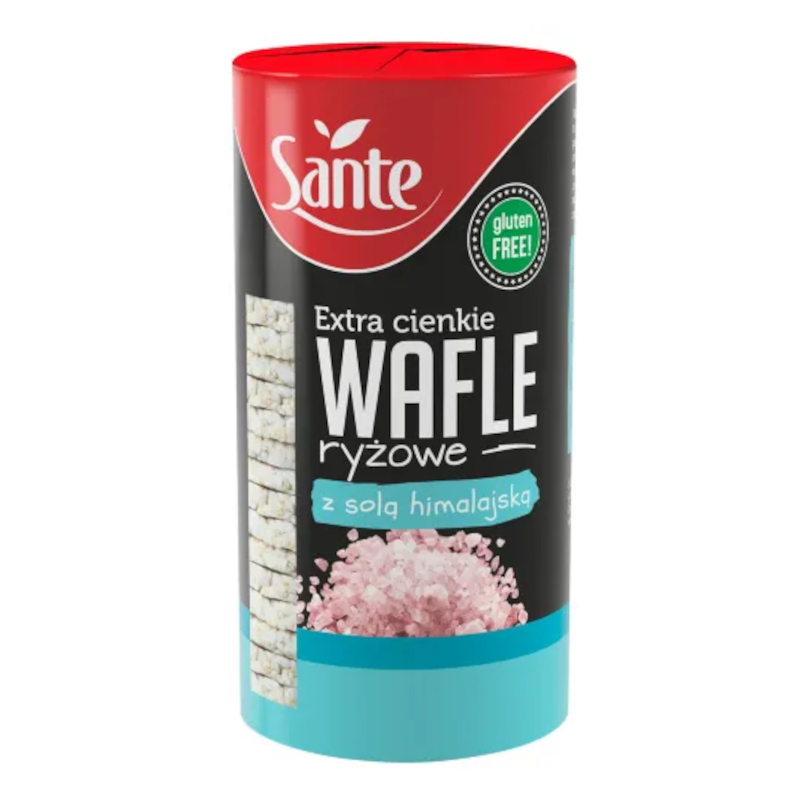 Sante Wafle Ryżowe z Solą Himalajską - Zdrowa przekąska