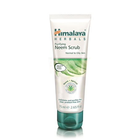 Himalaya Neem Scrub 75ml - Naturalny peeling do twarzy