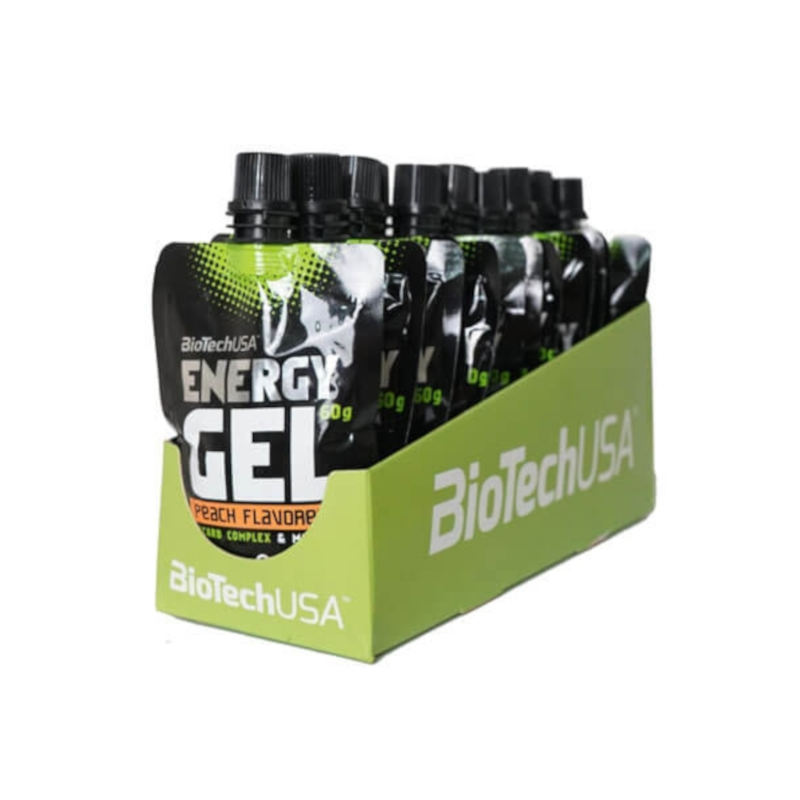 BioTechUSA Energy Gel 60g x12 - Żel Energetyczny dla Sportowców
