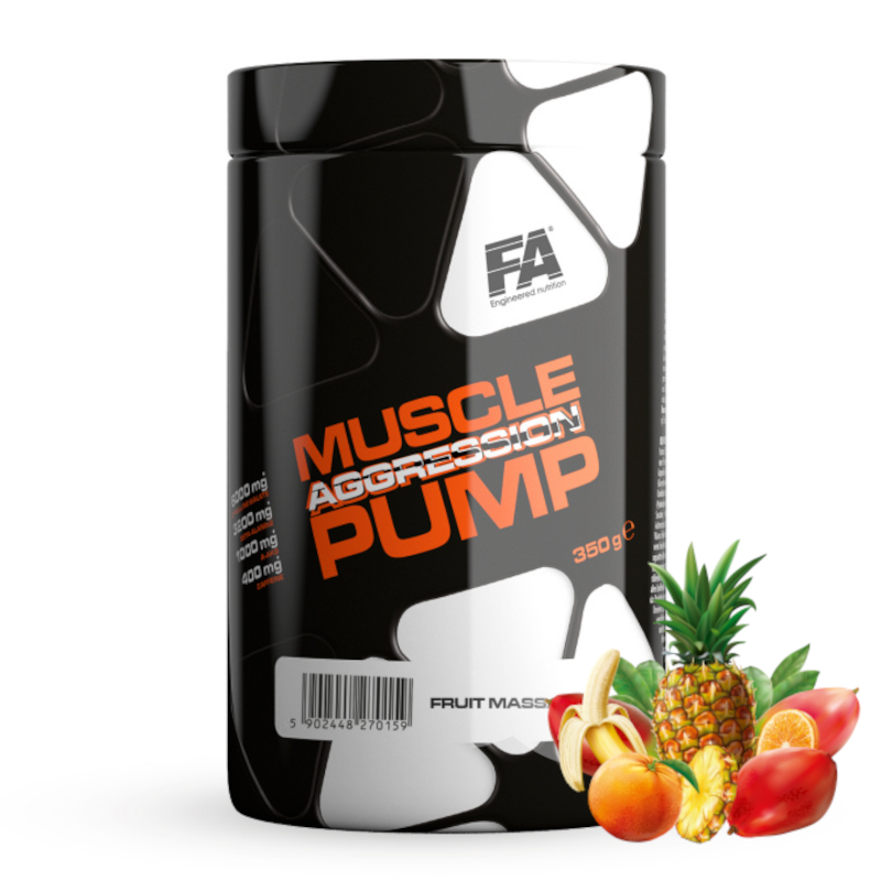 Fitness Authority Muscle Pump Aggression 350g - Przedtreningówka Bez Kreatyny