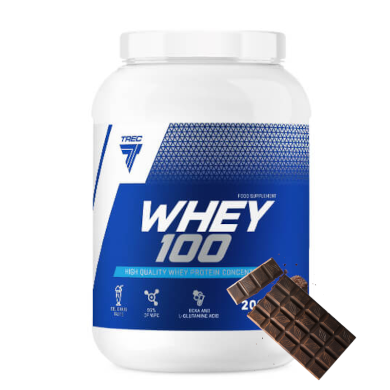Trec Nutrition Whey 100 2000g - Koncentrat Białka Serwatkowego