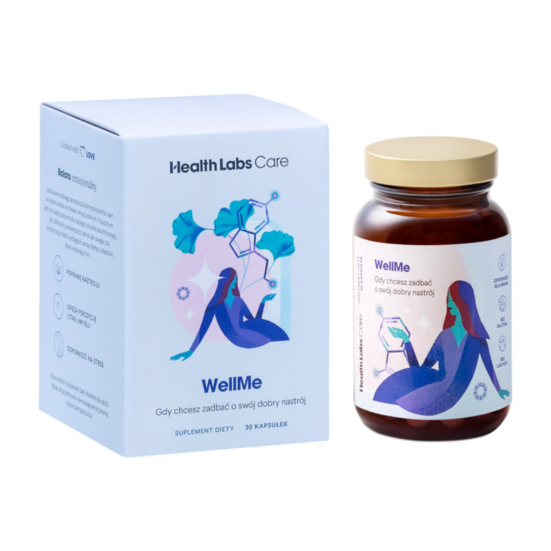 Health Labs Care WellMe 30 kaps - wsparcie układu nerwowego