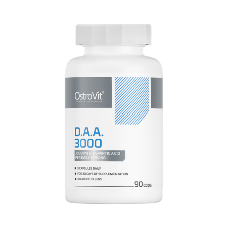 OstroVit DAA 3000 - Booster Testosteronu - 90 kapsułek