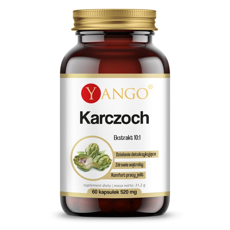 Yango Karczoch Ekstrakt 10:1 - wsparcie dla wątroby i trawienia