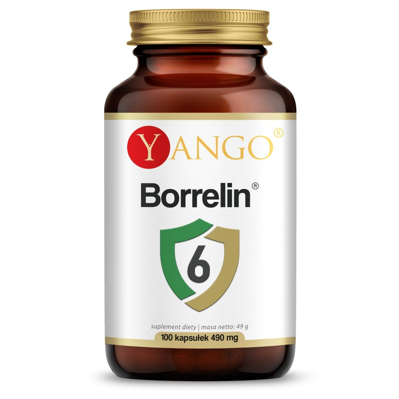 Yango Borrelin 6 - Wsparcie Odporności - 100 kapsułek vege