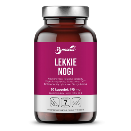Panaseus Lekkie Nogi - Wsparcie układu krążenia