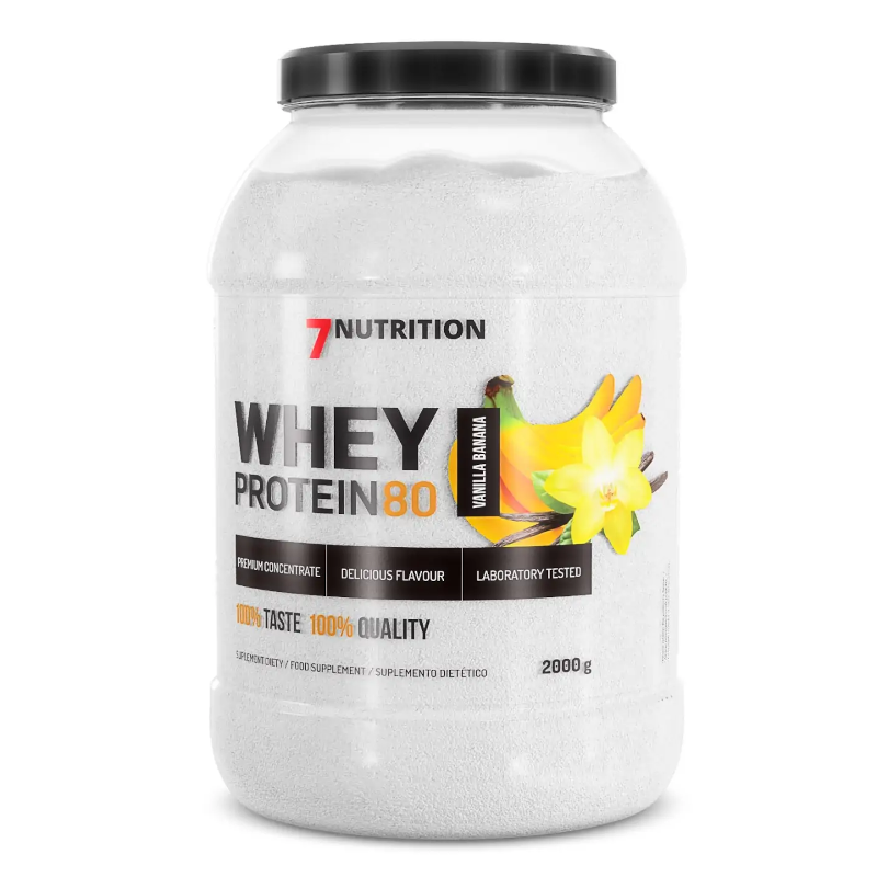 7Nutrition Whey Protein 80 2000g - Koncentrat Białka Serwatkowego
