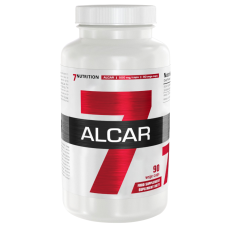 7Nutrition ALCAR Acetylo L-Karnityna 90vkaps - Pamięć i Koncentracja