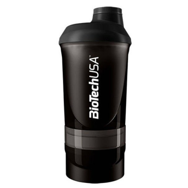 Shaker - BioTech Shaker Wave+ 600ml+200ml+150ml Black