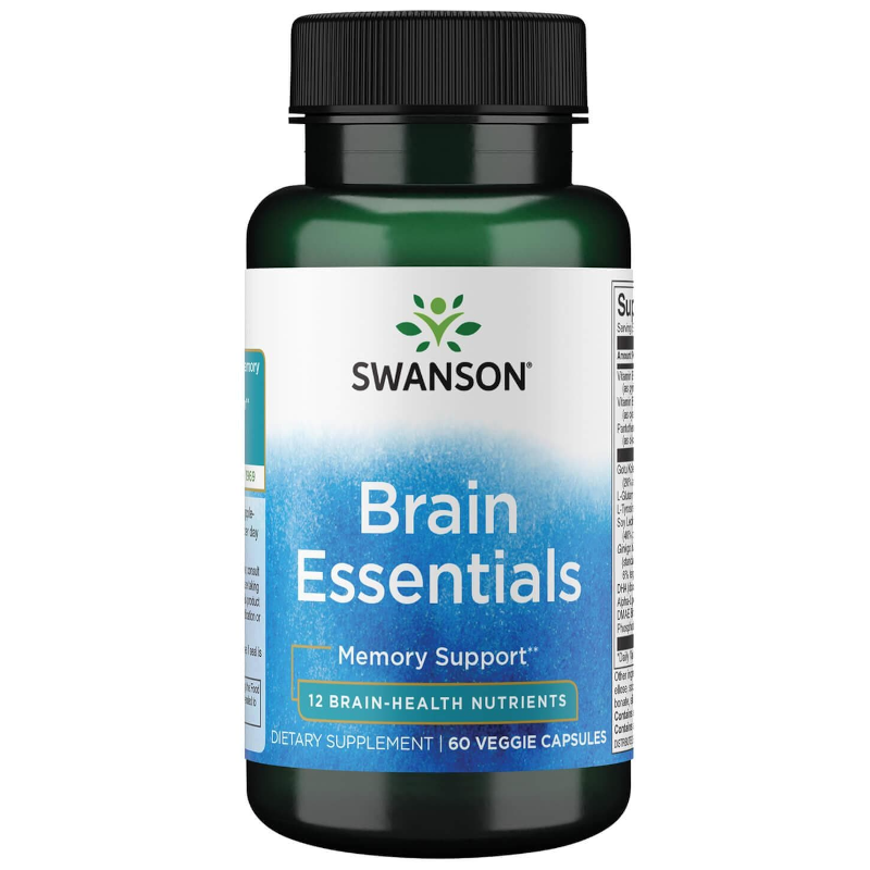 Swanson Brain Essentials 60vkaps - Pamięć i Koncentracja
