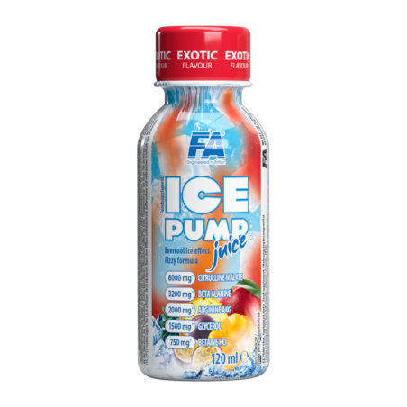 Fitness Authority ICE Pump Juice Shot 120ml - Przedtreningówka na Pompę