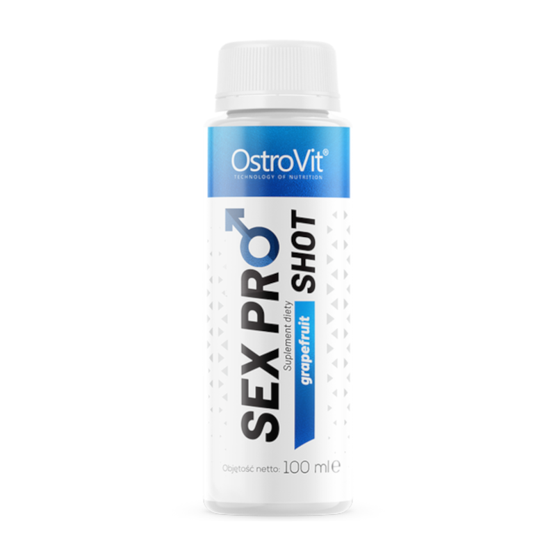OstroVit Sex Pro Men Shot 100ml Grejpfrutowy - Wsparcie Męskiej Potencji