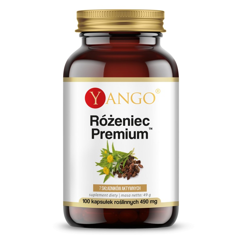 Yango Różeniec Premium - Adaptogeny na stres i energię
