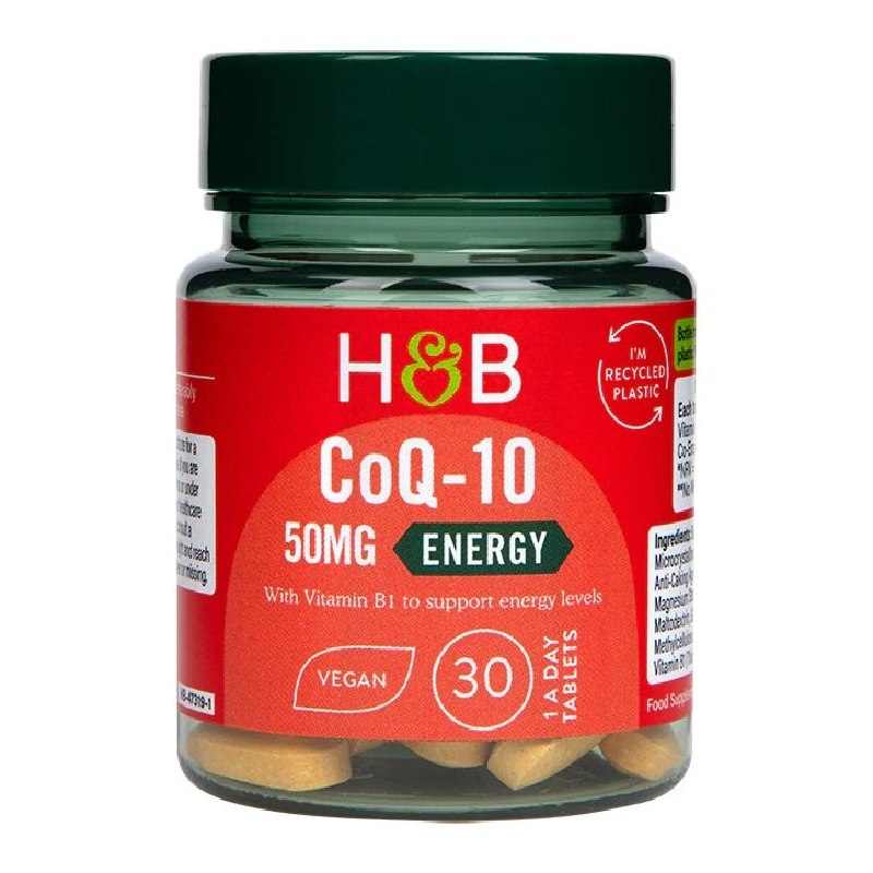Holland & Barrett Koenzym Q10 50mg - Wsparcie dla serca i energii